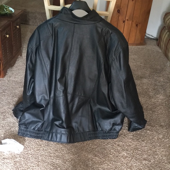 king size Jackets & Coats Nwot King Size Leather Jacket Mens 6x
